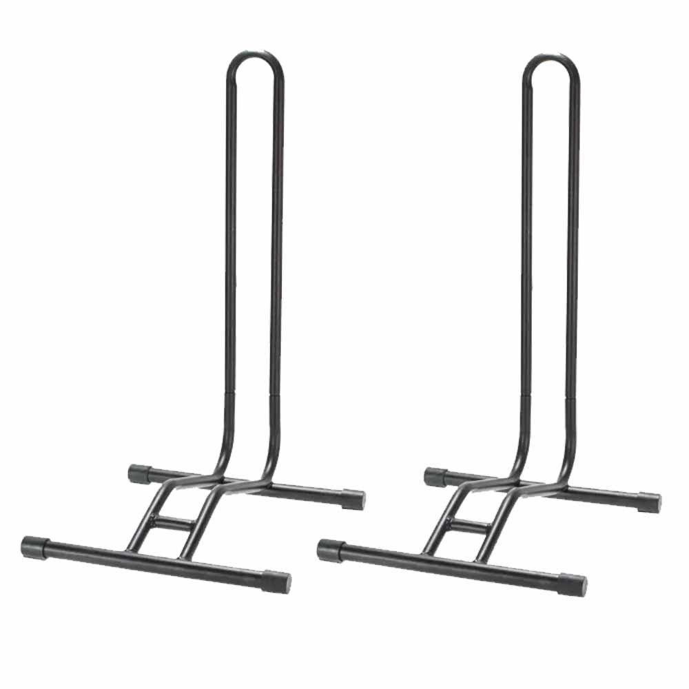 Suporte De Bicicleta P/Chão - Modelo Aro 29 C/ Apoio P/ Duas Bikes - 9