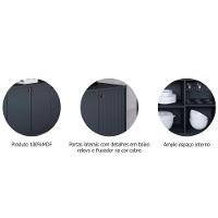 Buffet de Sala Jantar Lia 4 Portas Off White - Cimol - 3