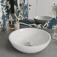 Cuba Pia Banheiro Venus E Valvula Inox Click Branco Branco - 1