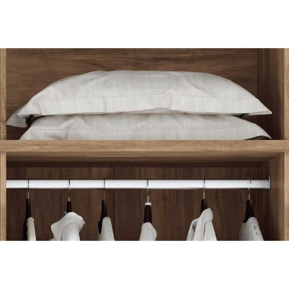 Guarda Roupa Casal 13 Portas e 7 Gavetas Londres Capelinha Atacama - Santos Andirá - 10