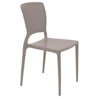 Cadeira Tramontina Safira Em Polipropileno E Fibra De Vidro Camurça Tramontina - 1