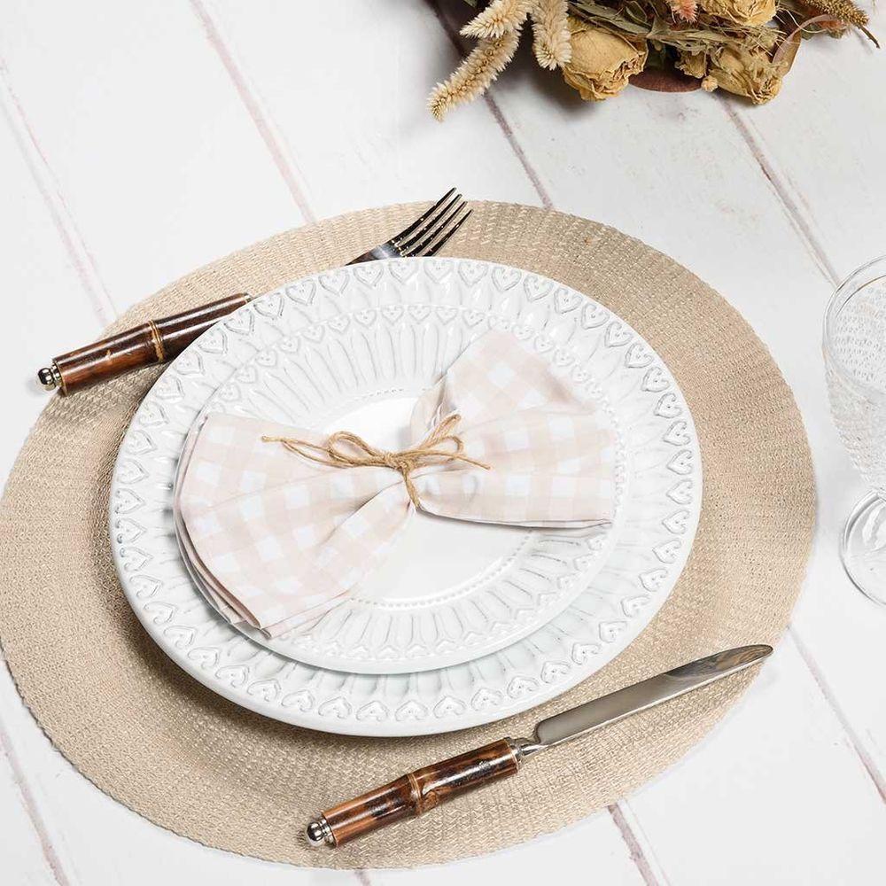 Jogo Americano Copa E Cia Avulso Serenity Areia - 3