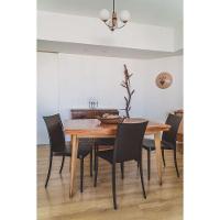 Cadeira Tramontina Laura Ratan Marrom Sem Braços Em Polipropileno E Fibra De Vidro Tramontina - 3