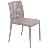 Cadeira Tramontina Isabelle Em Polipropileno E Fibra De Vidro Camurça Tramontina - 1