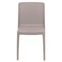 Cadeira Tramontina Isabelle Em Polipropileno E Fibra De Vidro Camurça Tramontina