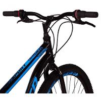 Bicicleta 29 Raider Sport Aço 21 Marchas Freio A Disco Preto+azul - 2