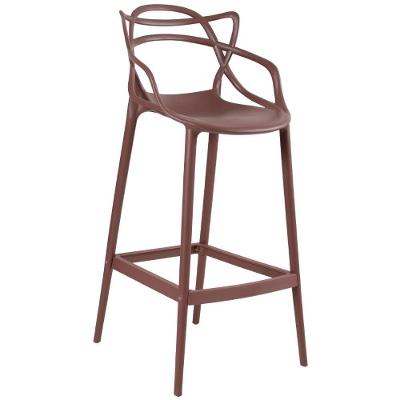 Banqueta Alta Masters Allegra 76 Cm Marrom