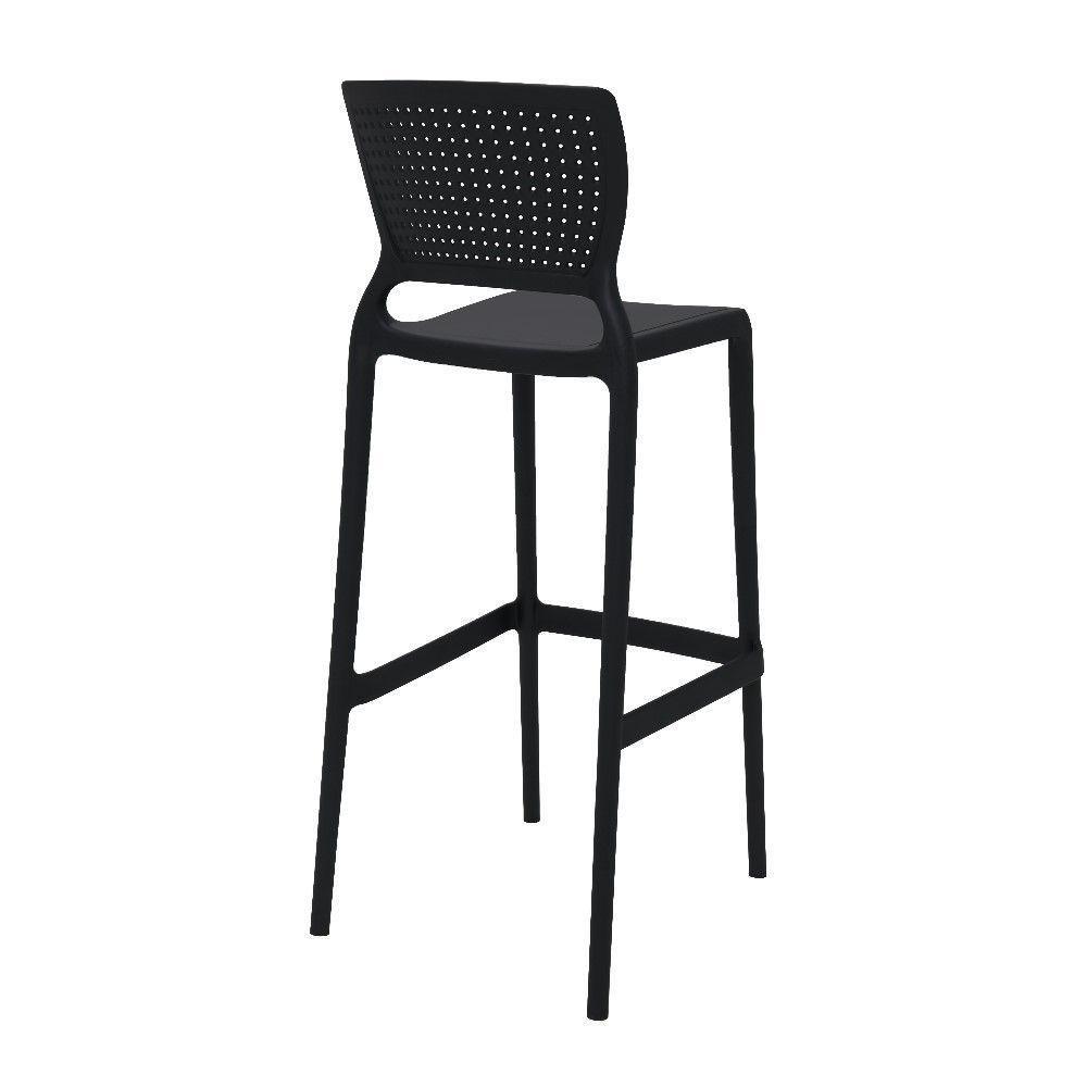 Banqueta Safira Alta Bar Preta Tramontina 92138/009 - 3