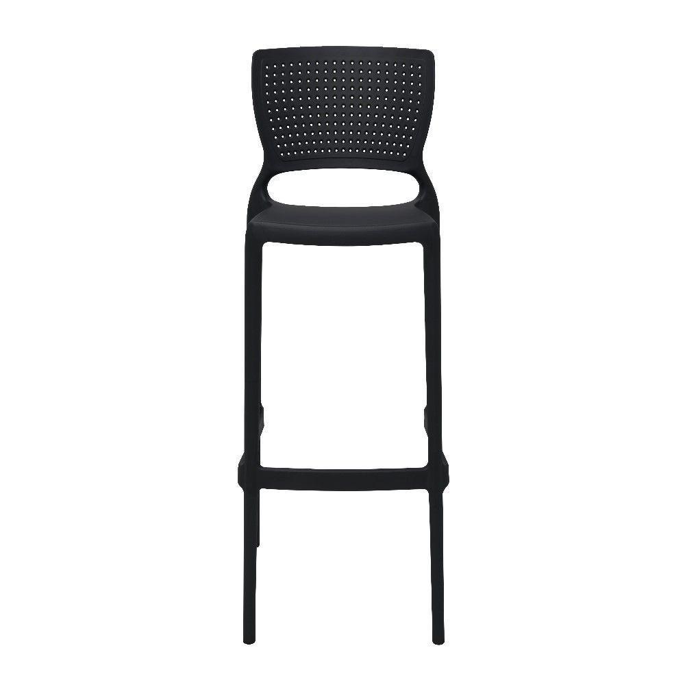 Banqueta Safira Alta Bar Preta Tramontina 92138/009 - 6