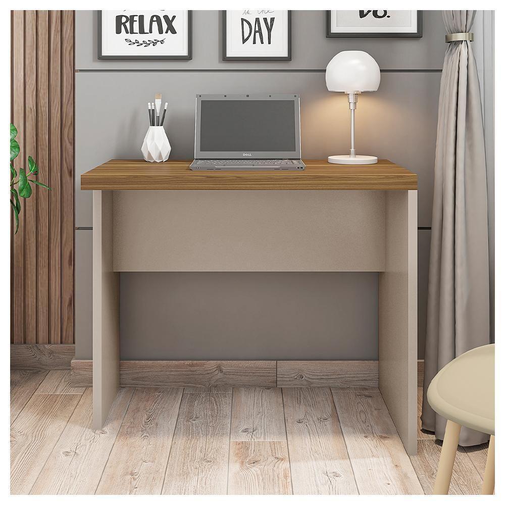 Conjunto Escritório Mesa E Gaveteiro Marrom Studio Caemmun - 6