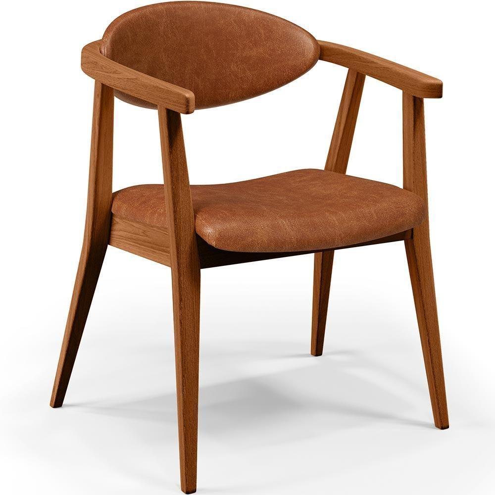 Kit 02 Poltronas Cecília B04 Camel - 8