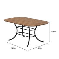 Conjunto Sala De Jantar Com Mesa E 6 Cadeiras Fenix Carraro - 6