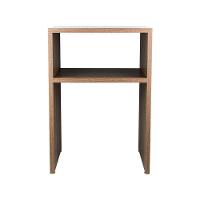 Mesa De Cabeceira Nogal Cama Solteiro Quarto Sala 35x50cm - 7