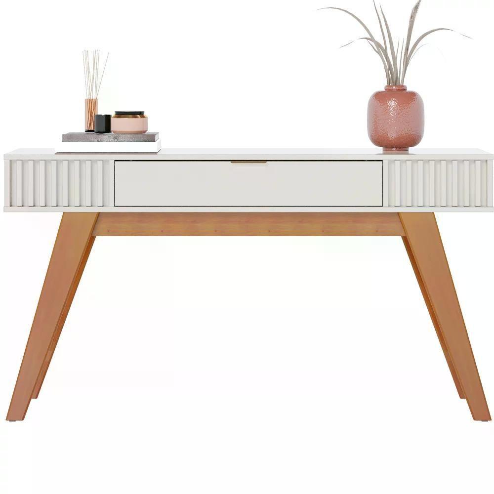 Aparador Para Sala Com Gaveta Riveira Off White - 1