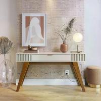 Aparador Para Sala Com Gaveta Riveira Off White - 3