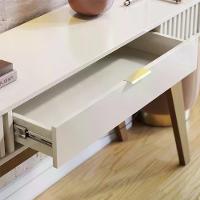 Aparador Para Sala Com Gaveta Riveira Off White - 8