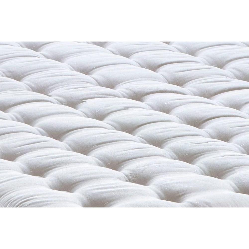 Cama Box c/Auxiliar Solteiro: Colchão Castor Pocket Castor Light Stress Oxygen New + Base CRC Courano Branco(88x188) - 3