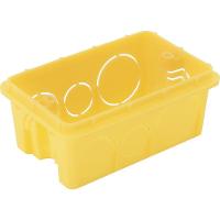 Caixa De Embutir 4x2 Retangular Tramontina Amarela Alta - 4