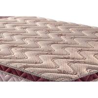 Cama Box c/Auxiliar Solteiro: Colchão Paropas MasterPocket Esplêndido Bordô + Base CRC Courano Branco(88x188) - 3