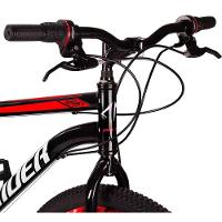 Bicicleta 29 Raider Sport Aço 21 Marchas Freio A Disco Preto+vermelho - 3