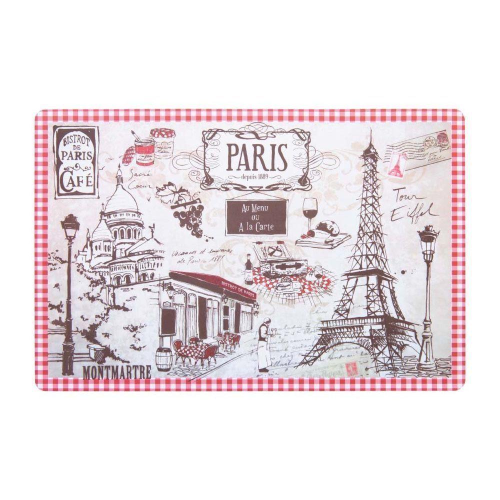 Jogo Americano Copa E Cia 6 Peças Pp Flex Paris - 1