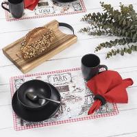 Jogo Americano Copa E Cia 6 Peças Pp Flex Paris - 3