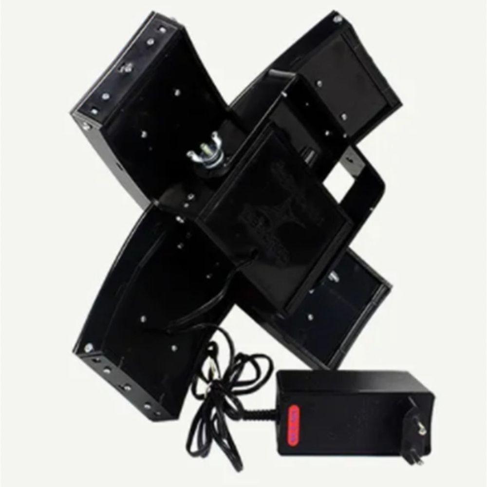 Jogo De Luz Xtreme Deltrônica 8 Canhão Par Com 8 Leds - 3