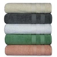 Kit 5 Toalha De Rosto Fio Penteado Extra Macia - Comfort - 1