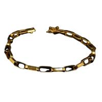 Pulseira Tijolinho Moeda Antiga 5 Milimetros Luxuoso - 1