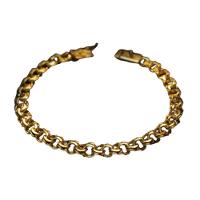 Pulseira 8mm Friso De Moeda Antiga Design Moderno - 1