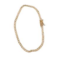 Pulseira Que Nao Enferruja Fecho Lateral De Moeda Antiga 3mm. - 1