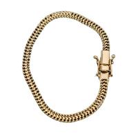 Pulseira Grumet Lacraia Fecho Trava Duplo 5mm Moeda Antiga. - 1