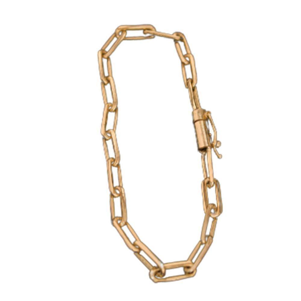 Pulseira Carti Com Fecho Canhão Pussera Moeda Antiga 8mm - 1