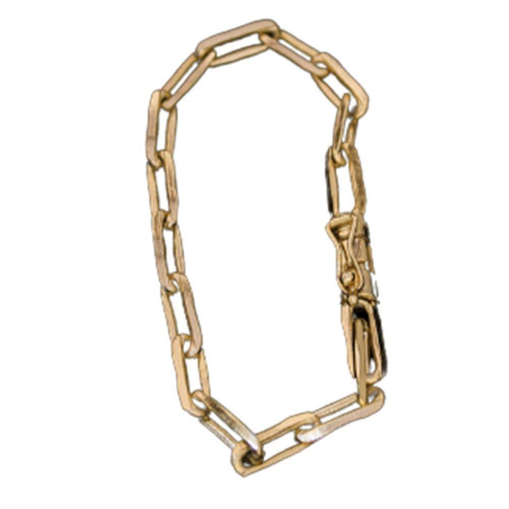 Pulseira Carti Fecho Bomba 8mm Moeda Antiga. - 1