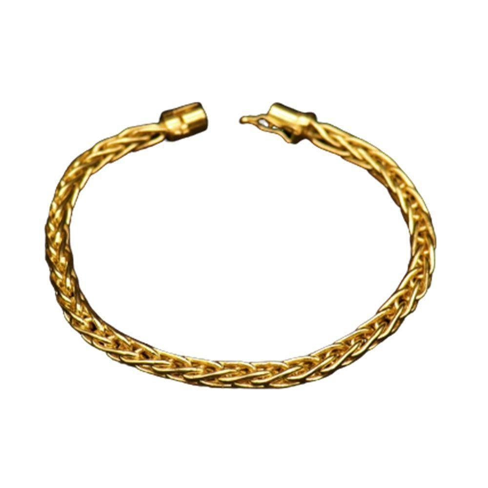 Pulseira Palmeirinha 6mm Moeda Antiga. - 1