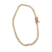 Pulseira Grumet Fecho Lateral 3mm Moeda Antiga - 1