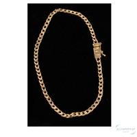 Pulseira Grumet Fecho Lateral 3mm Moeda Antiga - 2