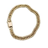 Pulseira Grumet Duplo Ocada Trava Lateral 8mm Moeda Antiga - 1