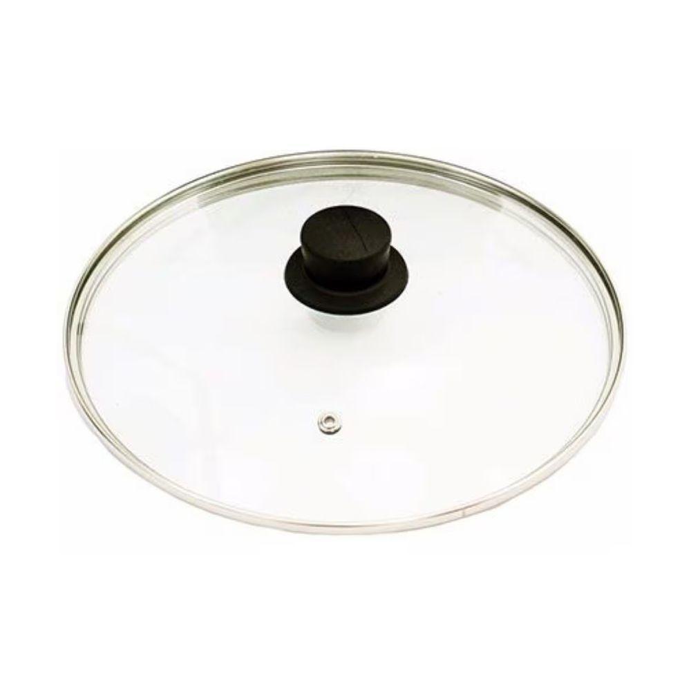 Kit Tampa Vidro Panela Frigideira 16 A 24 E 5 Puxador Extra - 2