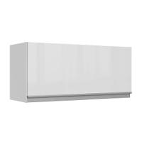Armário Aéreo 100% Mdf 70 Cm 1 Porta Basculante Frente Branco Brilho Acordes Madesa Branco - 1