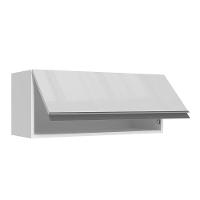 Armário Aéreo 100% Mdf 70 Cm 1 Porta Basculante Frente Branco Brilho Acordes Madesa Branco - 6
