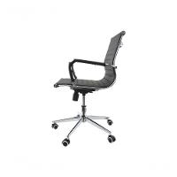 Cadeira De Escritório Baixa Tela Esteirinha p/120Kg Preto - 3