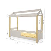 Cama Juvenil Jhulia Branco Com Led - 2