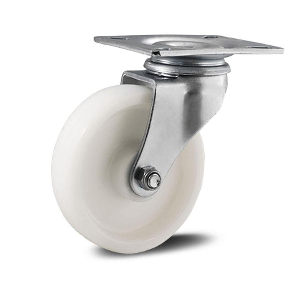 Rodizio Giratório Aço Inox 3 Pol. Placa Sem Freio Glpi.312 - 1