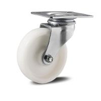 Rodizio Giratório Aço Inox 3 Pol. Placa Sem Freio Glpi.312 - 1