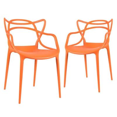 Kit - 2 X Cadeiras Masters Allegra - Laranja