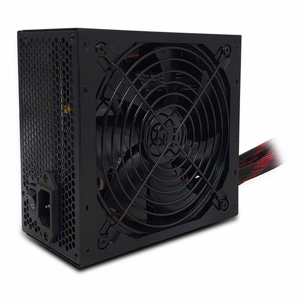 Fonte 500w Atx Duex Dx 500fse+, Bivolt Automático, 80 Plus Bronze, Pfc Ativo, Preto - 4