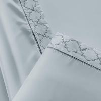 Jogo Cama Lençol Santoro King Micropercal 300 Fios 4 Peças - Cinza - 2