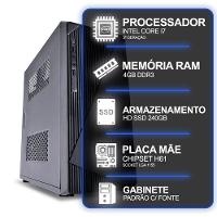 Computador Desktop, Intel Core I7 3º Geração, 4gb Ram, Hd Ssd 240gb, Conexões Usb/vga/hdmi/lan/som - 5