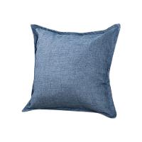 Kit 3 Almofadas Decorativas Bali Linho Azul Jeans - Azul - 4